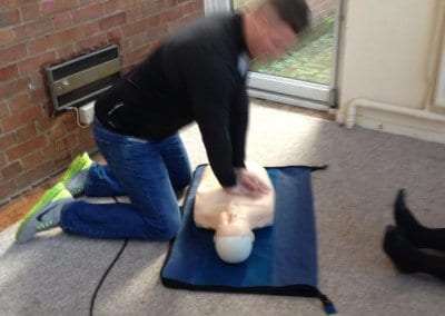 Emergency First Aid at Work Training Course passed by Initial Recruitement 05