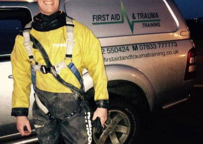 Confined Space Rescue in Exmouth with First Aid Trauma Training and BA Safety