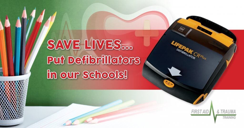 Defibrillators in Gloucestershire Schools