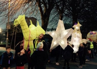 Event First Aid Cover at Gloucester Christmas Lights Lantern Parade