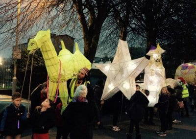 Event First Aid Cover at Gloucester Christmas Lights Lantern Parade