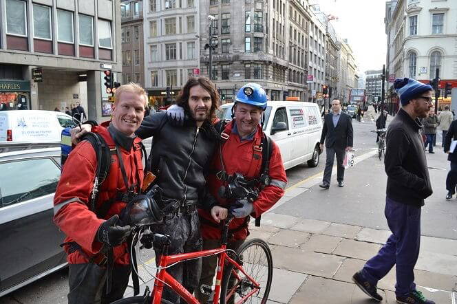 Russell Brand and First Aid and Trauma Training